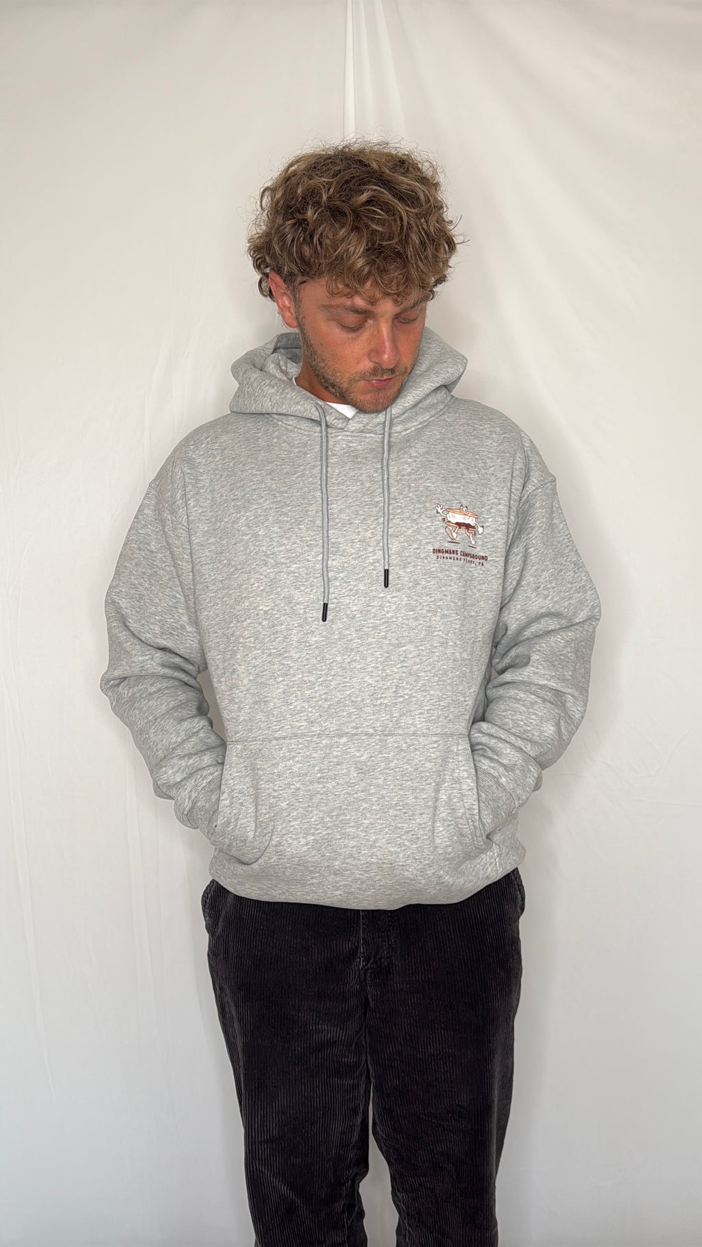 The Campground Hoodie (Heather Grey)