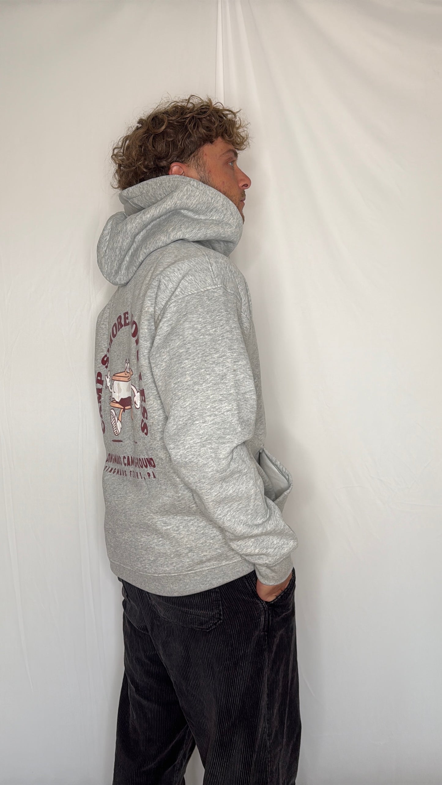 The Campground Hoodie (Light Grey)