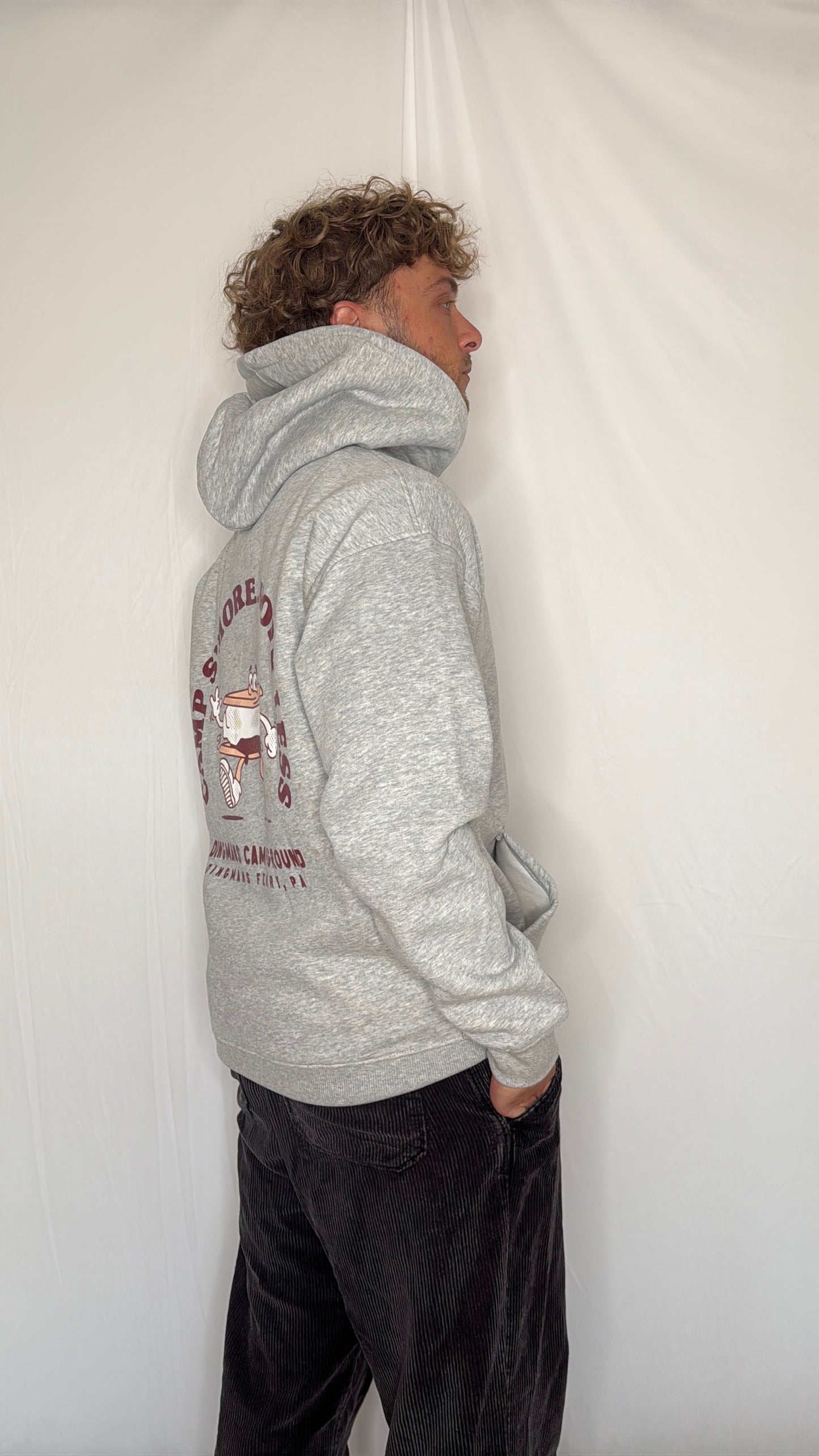 The Campground Hoodie (Light Grey)