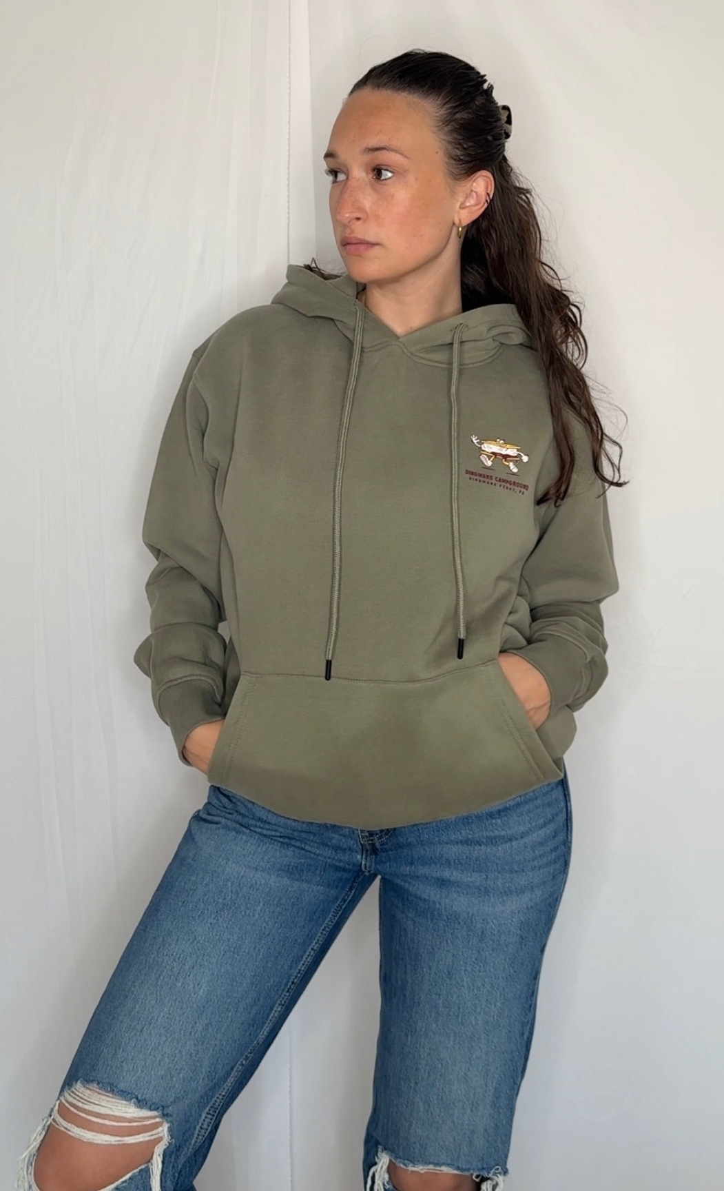 The Campground Hoodie (Moss)