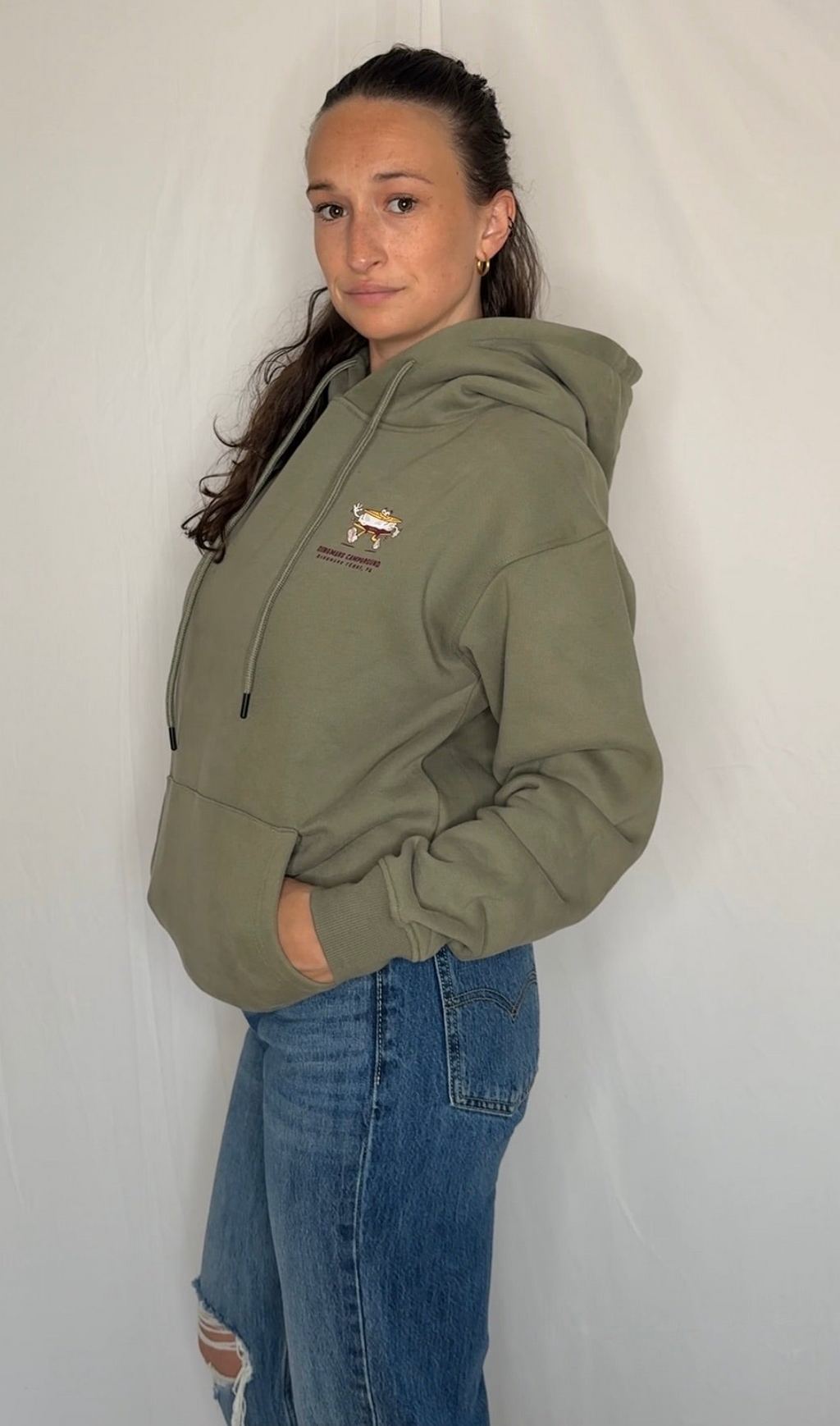 The Campground Hoodie (Moss)