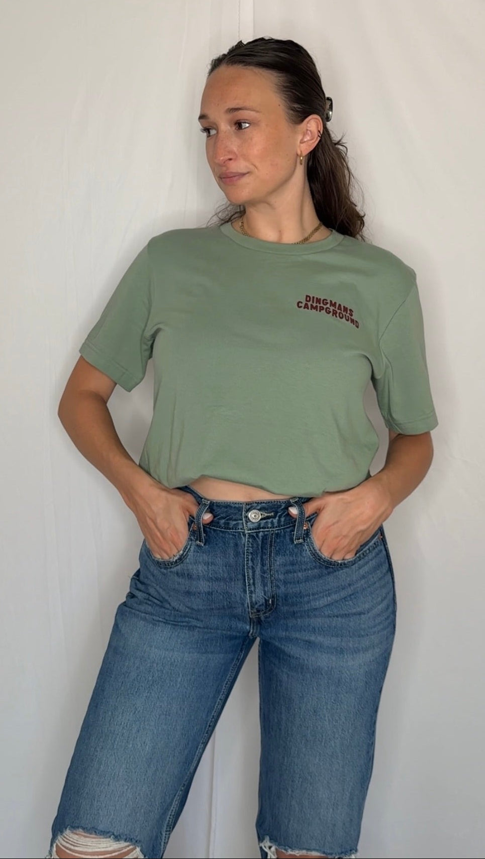 The Campground Tee (Sage)