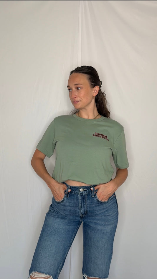 The Campground Tee (Sea Foam)