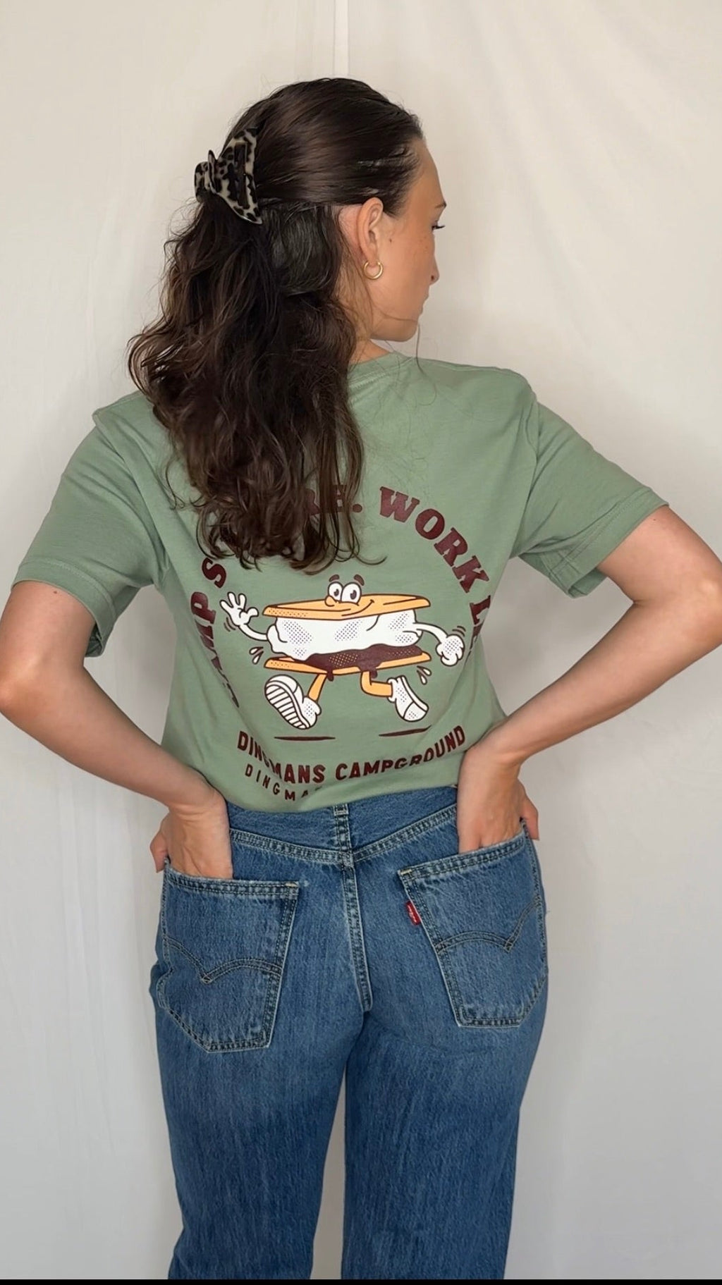 The Campground Tee (Sage)