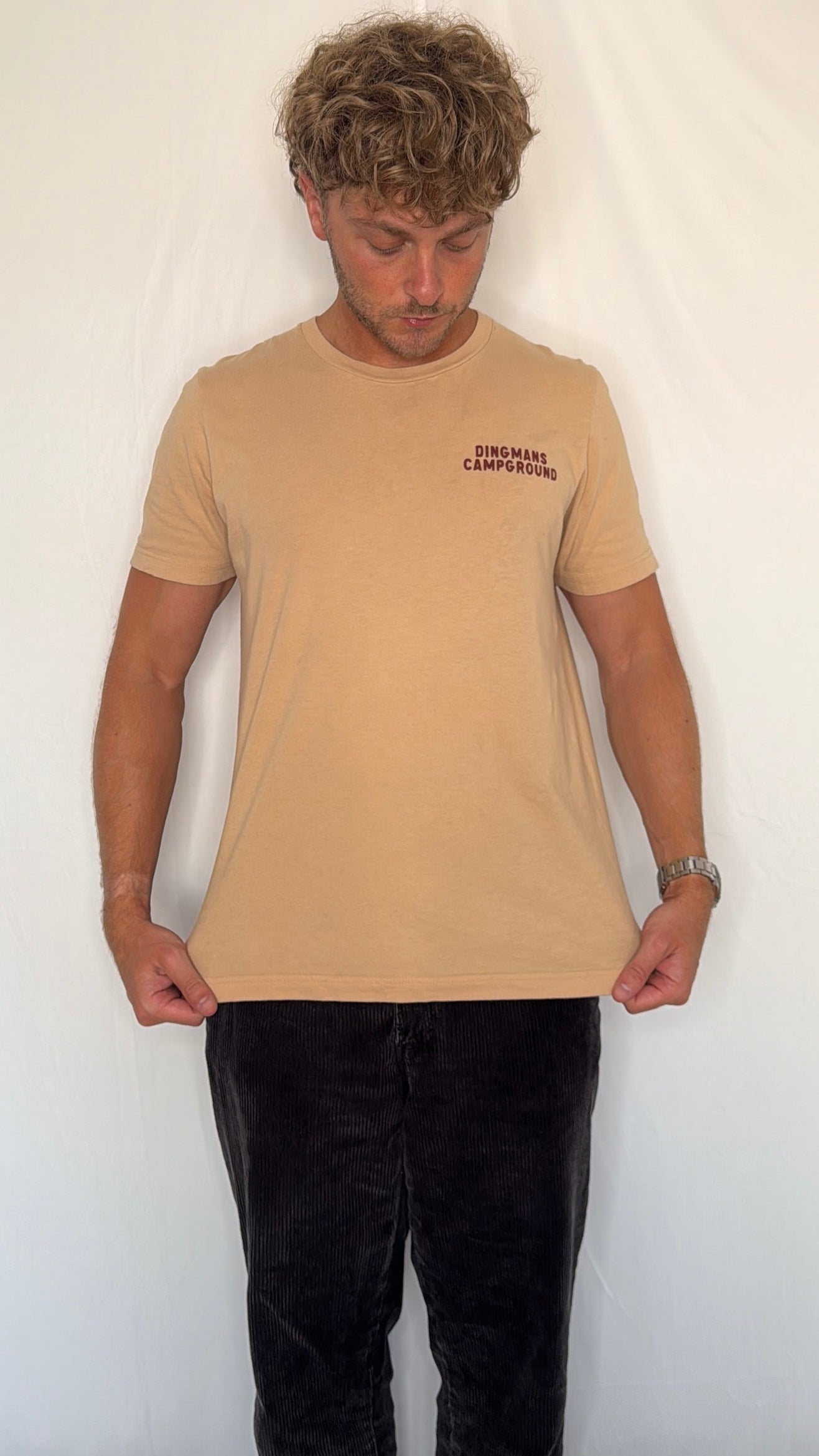 The Campground Tee (Sand)