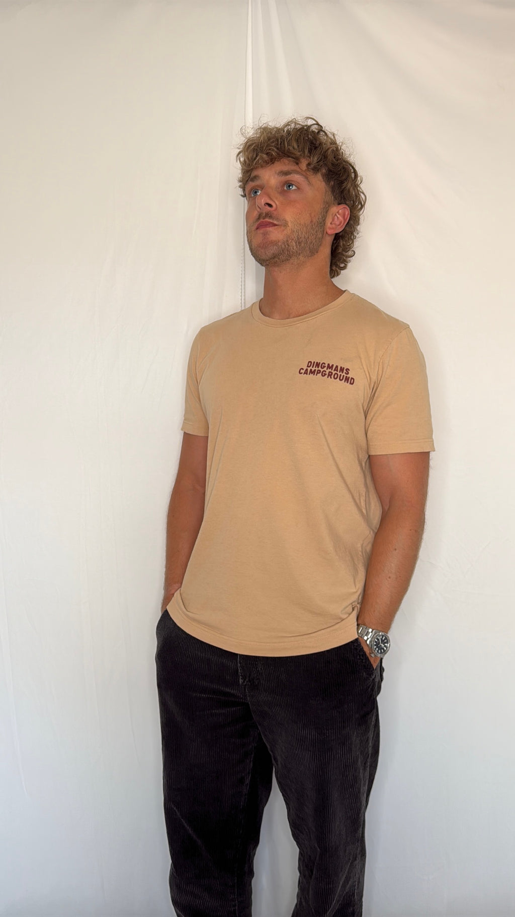 The Campground Tee (Sand)