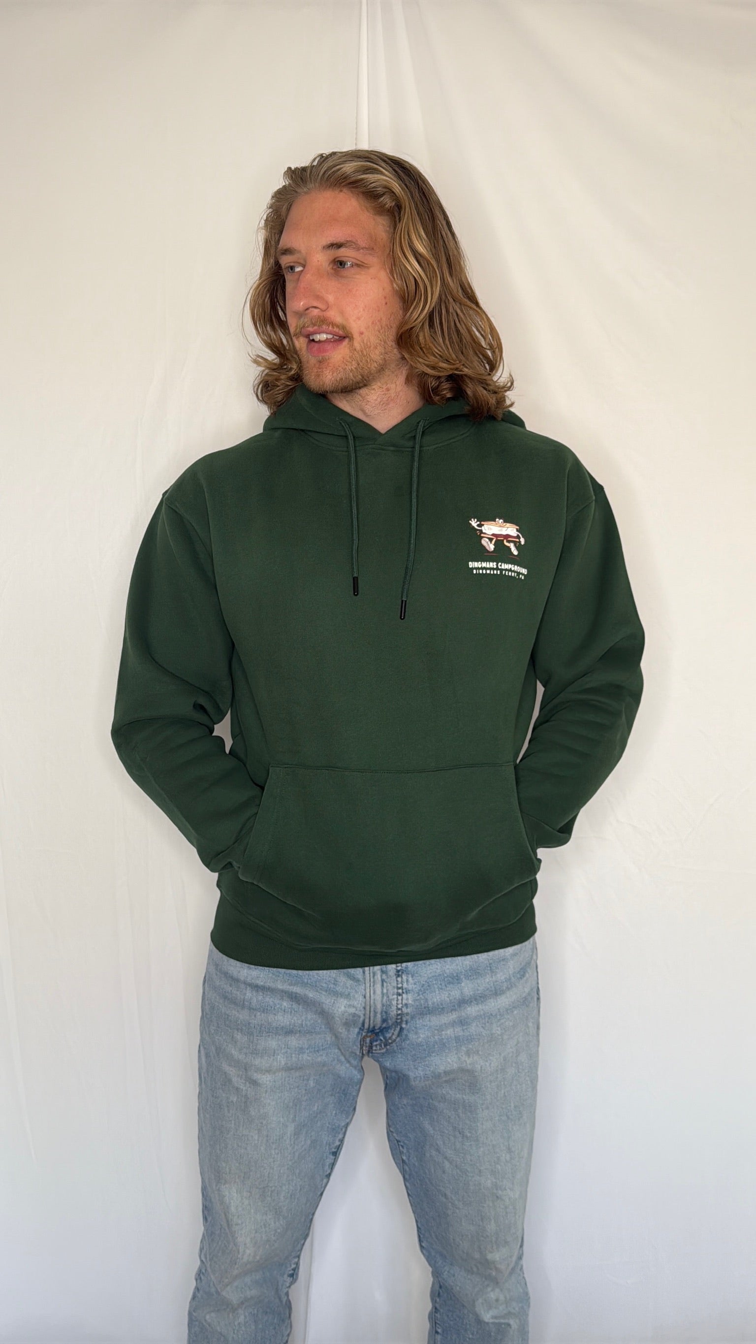 The Campground Hoodie (Forest Green)