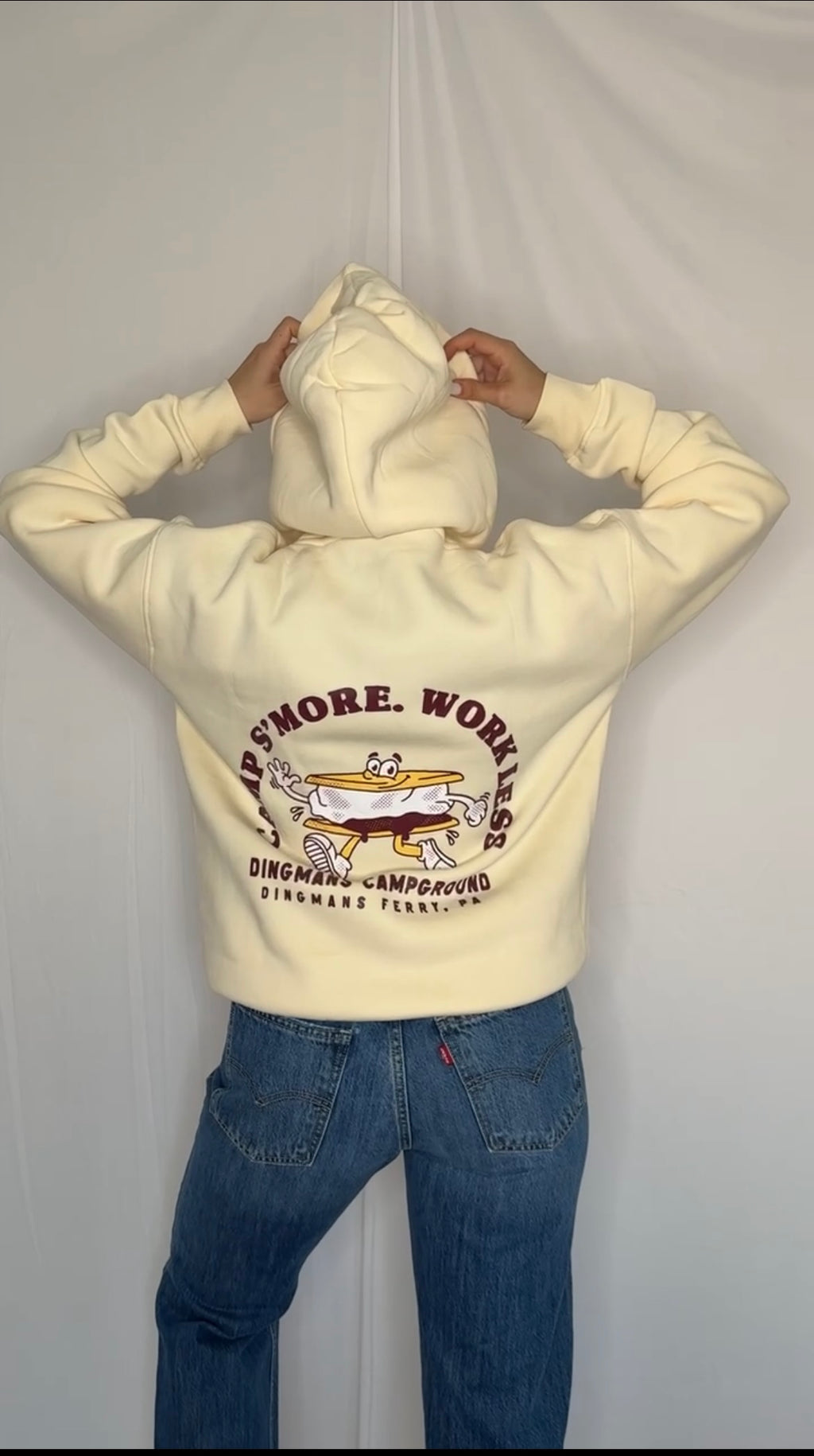 The Campground Hoodie (Cream)