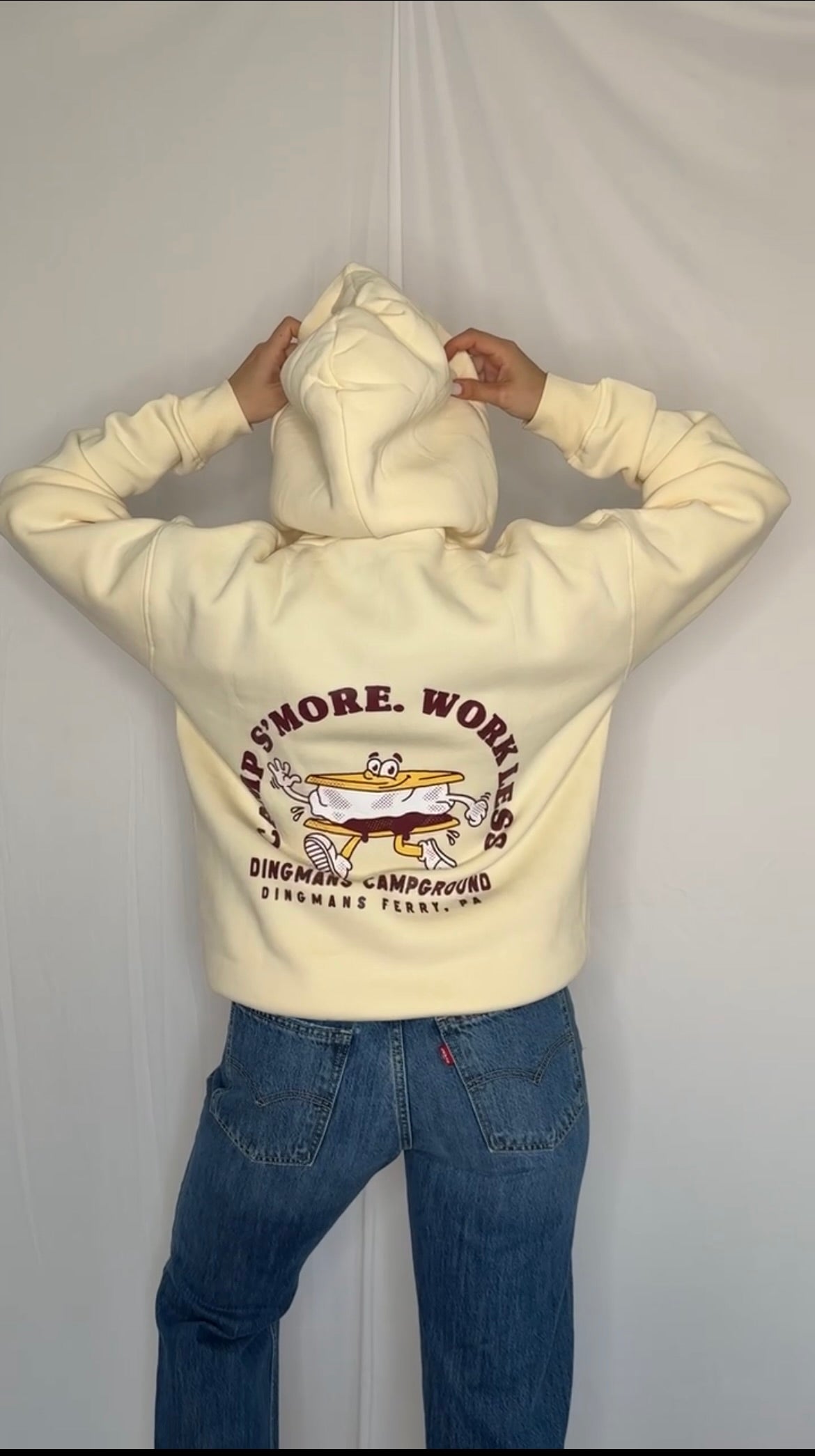 The Campground Hoodie (Cream)